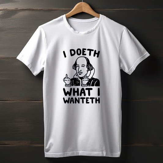 Doeth What I Wanteth (Oversized Tee)