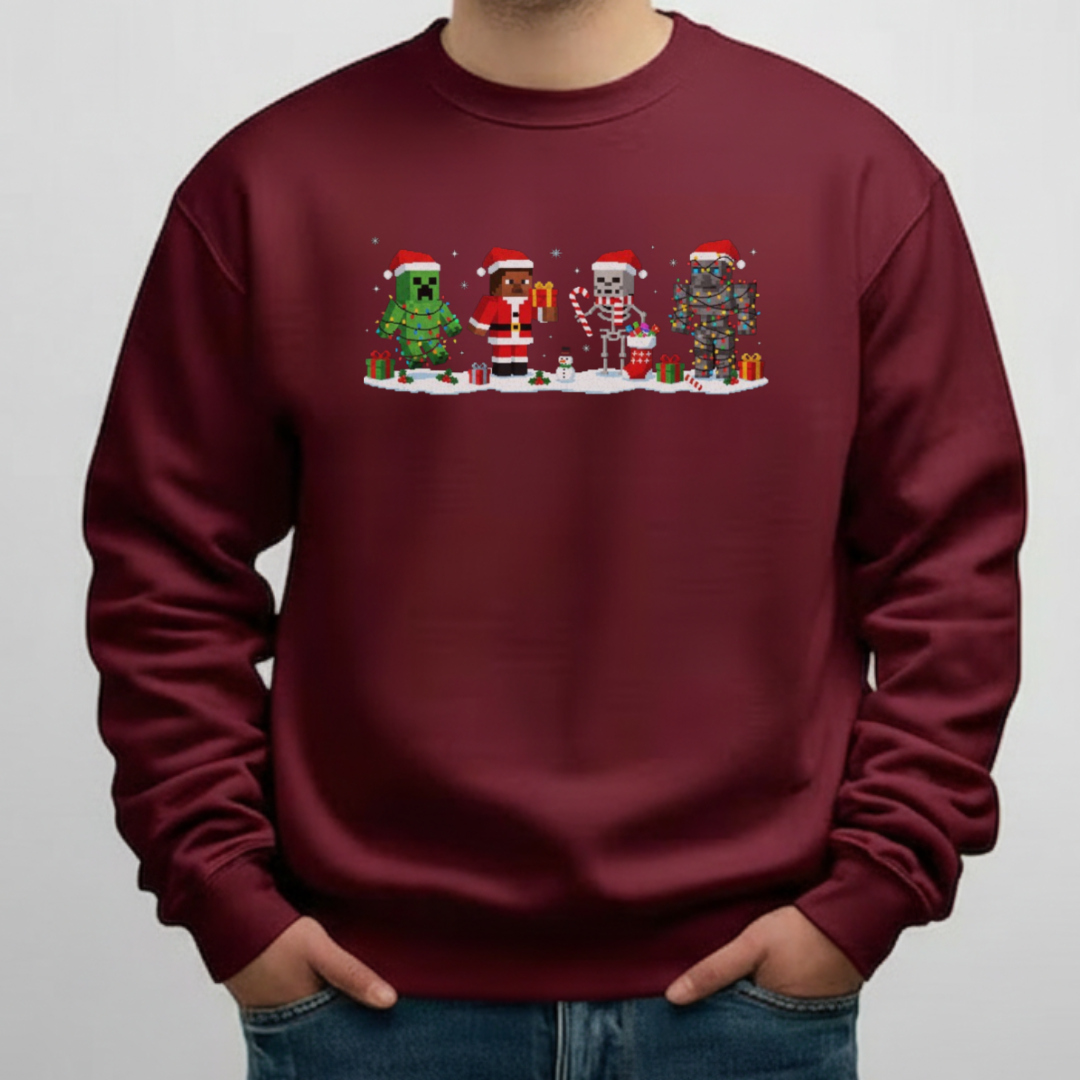Pixel Holiday Crew