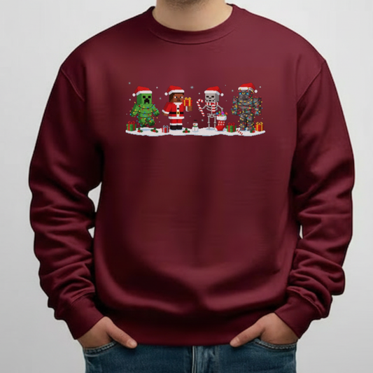 Pixel Holiday Crew