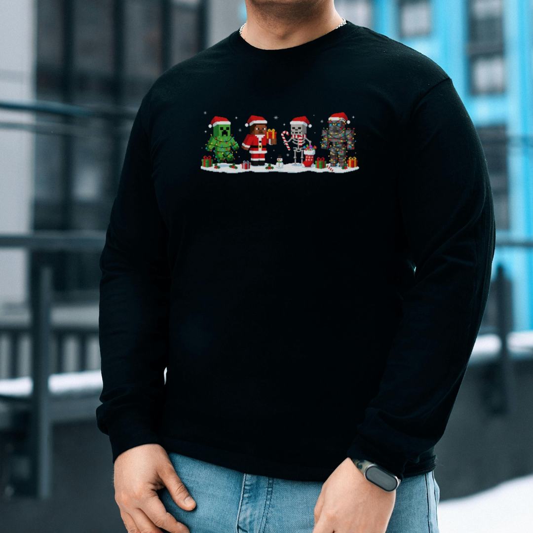 Pixel Holiday Crew